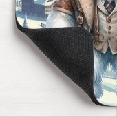 Steampunk Yeti Mousepad (Ecke)