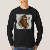 Steampunk Yeti T-Shirt (Vorderseite)