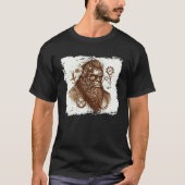 Steampunk Yeti T-Shirt (Vorderseite)