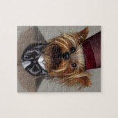 Steampunk Yorkie Jigsaw Puzzle (Horizontal)