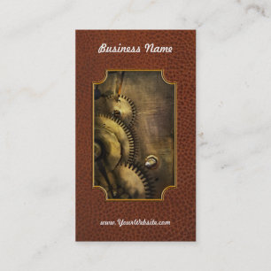 Steampunk - Zahnig Visitenkarte