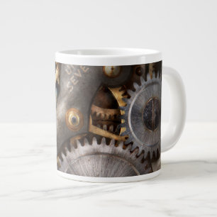 Steampunk - Zahnräder - Horologie Jumbo-Tasse