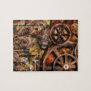 Steampunk - Zahnräder - Innere Mechanik Puzzle