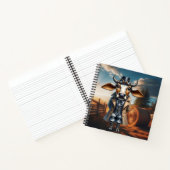 Steampunk Zebu Notizblock (Innenseite)