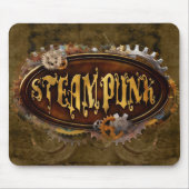 Steampunk Zeichen Mousepad (Vorne)
