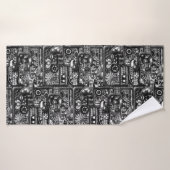 steampunk zeichnen badehandtuch (Badehandtuch)