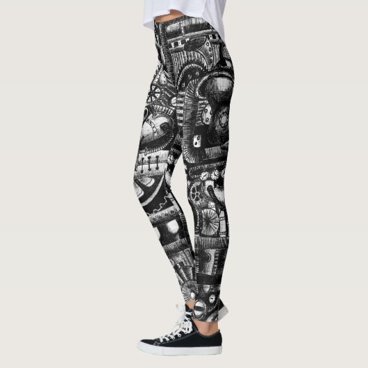 steampunk zeichnen leggings (Links)