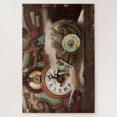 Steampunk-Zeit-Rätsel Puzzle (Vertikal)