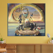 Steampunk - Zeitangriffe Leinwanddruck (Insitu (Wohnzimmer))