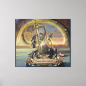 Steampunk - Zeitangriffe Leinwanddruck (Vorderseite)