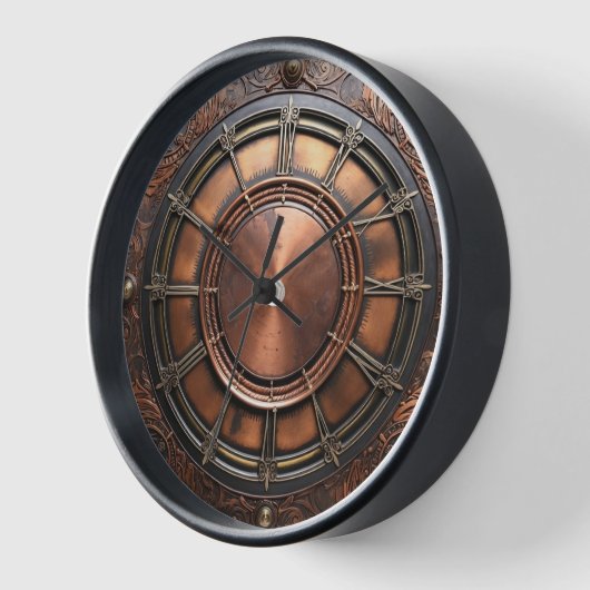 Steampunk-Zeitleiste Uhr (Winkel)