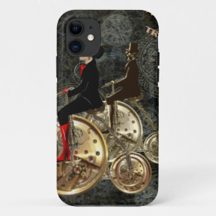Steampunk-Zeitreise, Uhrwerk-Penny-Farthing Case-Mate iPhone Hülle