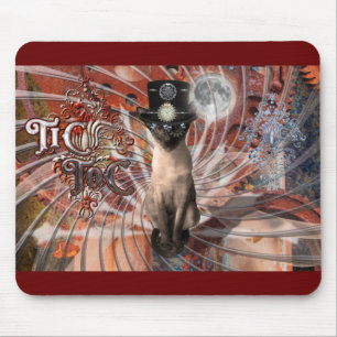 Steampunk-Zeitreisender Meezer Mousepad
