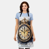 Steampunk-Zifferblatt-Schürze Schürze (Getragen)