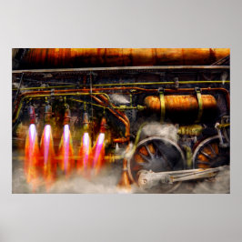 Steampunk - Zug - Der Superexpress Poster