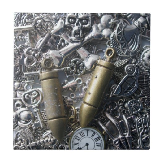 Steampunkcharms Fliese (Vorderseite)