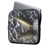 Steampunkcharms Laptopschutzhülle (Vorderseite Links)