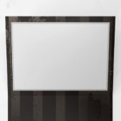 Steampunkdrachenfliegen auf braunem, gestreiften H Dreifach Gefaltete Ankündigung (Innen Erste Seite)