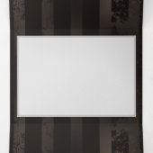 Steampunkdrachenfliegen auf braunem, gestreiften H Dreifach Gefaltete Karte (Innenseite Mitte)