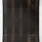 Steampunkdrachenfliegen auf braunem, gestreiften H Dreifach-gefaltete Programmkarte (Innenseite Mitte)