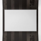 Steampunkdrachenfliegen auf braunem, gestreiften H Dreifach Gefaltete Urlaubskarte (Innenseite Mitte)