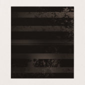 Steampunkdrachenfliegen auf braunem, gestreiften H Visitenkarten (Innenseite Aufgefaltet)