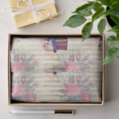 Steampunkel Skulls und Rose Decoupage Seidenpapier (Geschenk)