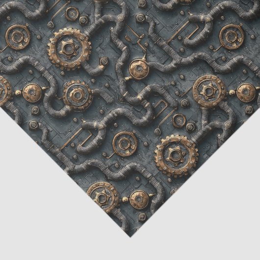 Steampunkennetzwerk BL8-Entkopplung Seidenpapier (Ausschnitt)