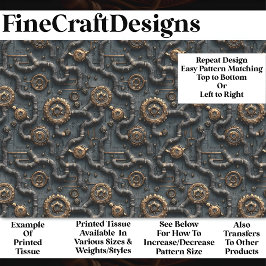 Steampunkennetzwerk BL8-Entkopplung Seidenpapier