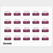 Steampunkgears Hochzeitskleber, rosa Quadratischer Aufkleber (Blatt)