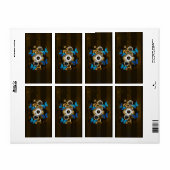 Steampunkgeere und blaue Schmetterlinge (Vorne)