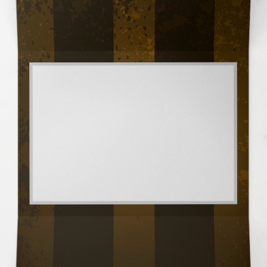 Steampunkgeere und blaue Schmetterlinge Dreifach Gefaltete Einladung (Innenseite Mitte)