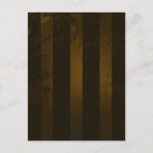 Steampunkgeere und blaue Schmetterlinge Hinweiskarte (Rückseite)