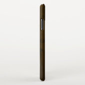 Steampunkgeere und blaue Schmetterlinge iPhone Hülle (Rechte Seite)