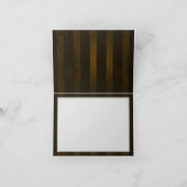 Steampunkgeere und blaue Schmetterlinge Karte (Innenseite)