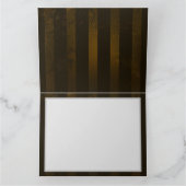 Steampunkgeere und blaue Schmetterlinge Karte (Innenseite)