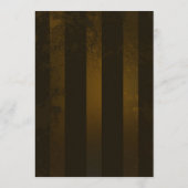 Steampunkgeere und blaue Schmetterlinge Menükarte (Rückseite)