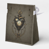 Steampunkherz Geschenkschachtel (Rückseite)