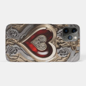 Steampunkherz - Mechanische Liebe Case-Mate iPhone Hülle (Rückseite (Horizontal))
