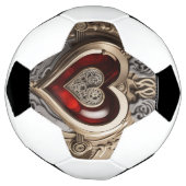 Steampunkherz - Mechanische Liebe Fußball (Gedreht)