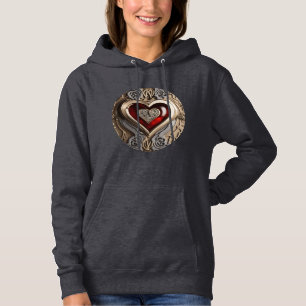 Steampunkherz - Mechanische Liebe Hoodie