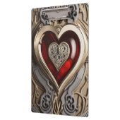 Steampunkherz - Mechanische Liebe Klemmbrett (Links)