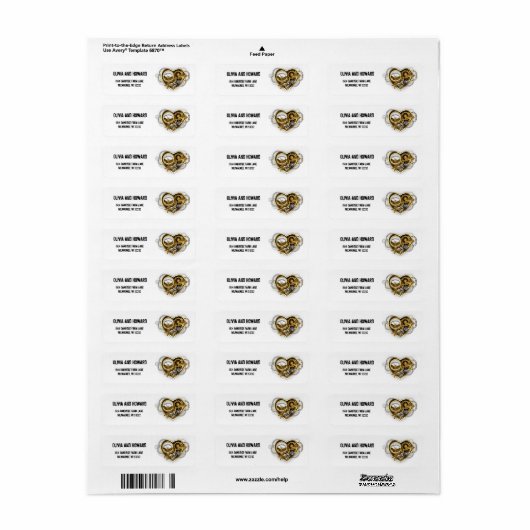 Steampunkherz mit Manometer (Vorne)