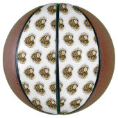 Steampunkherz mit Manometer Basketball (Vertikal)