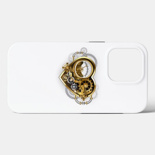 Steampunkherz mit Manometer Case-Mate iPhone Hülle (Rückseite (Horizontal))