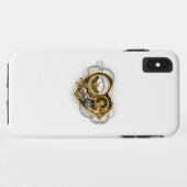Steampunkherz mit Manometer Case-Mate iPhone Hülle (Rückseite (Horizontal))