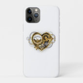 Steampunkherz mit Manometer Case-Mate iPhone Hülle (Rückseite)