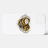 Steampunkherz mit Manometer Case-Mate iPhone Hülle (Rückseite (Horizontal))