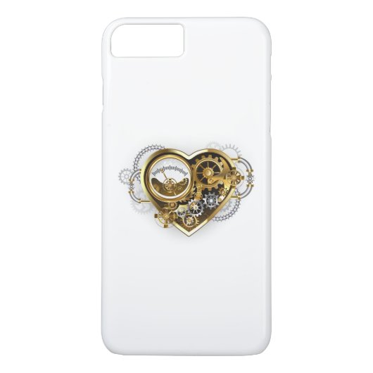 Steampunkherz mit Manometer Case-Mate iPhone Hülle (Rückseite)