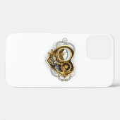 Steampunkherz mit Manometer Case-Mate iPhone Hülle (Rückseite (Horizontal))